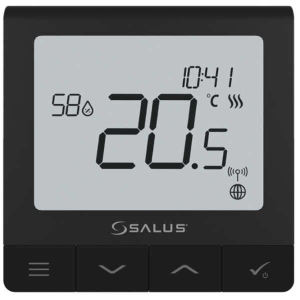 Termostat Salus SQ610BEE Black Pentru cazane /  photo 1