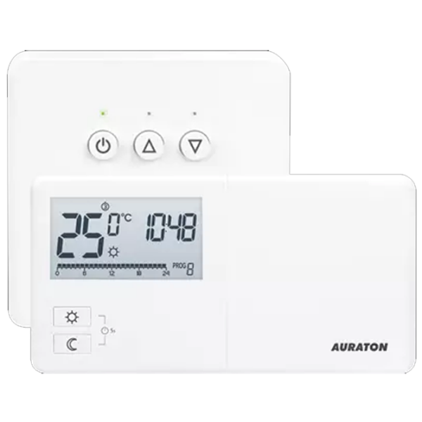 Termostat Auraton R25RT White Pentru cazane / Baterie photo 1