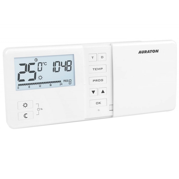 Termostat Auraton Tucana White Pentru cazane / Baterie photo 1