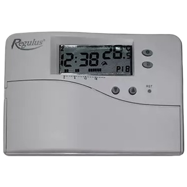 Termostat Regulus TP 08 White Pentru sisteme de încălzire / Baterie photo 1