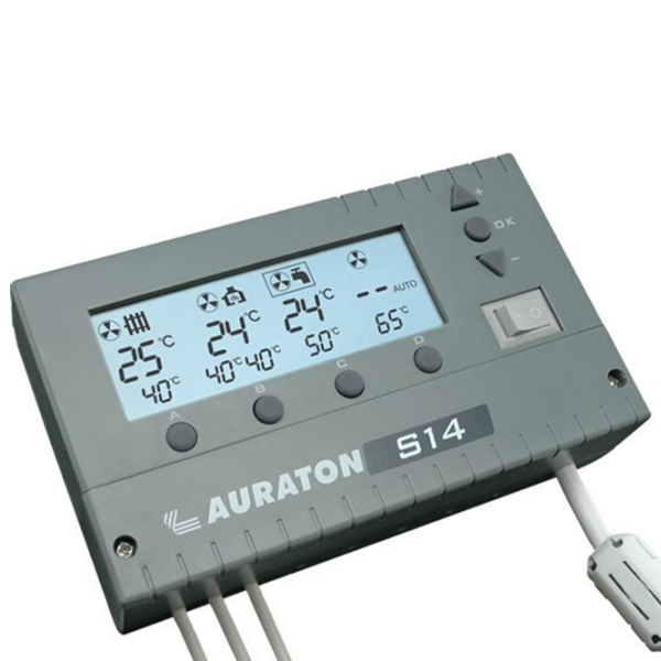 Termostat Auraton S 14 Gray Pentru pompe de circulație /  photo 2