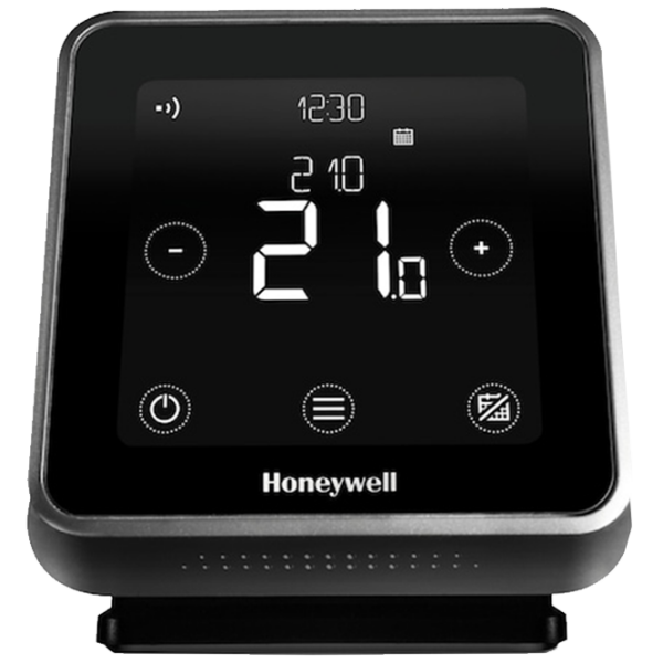Termostat Honeywell Wireless Lyric T6R Y6H910RW4055 Black Pentru centrale electrice / Baterie photo 1
