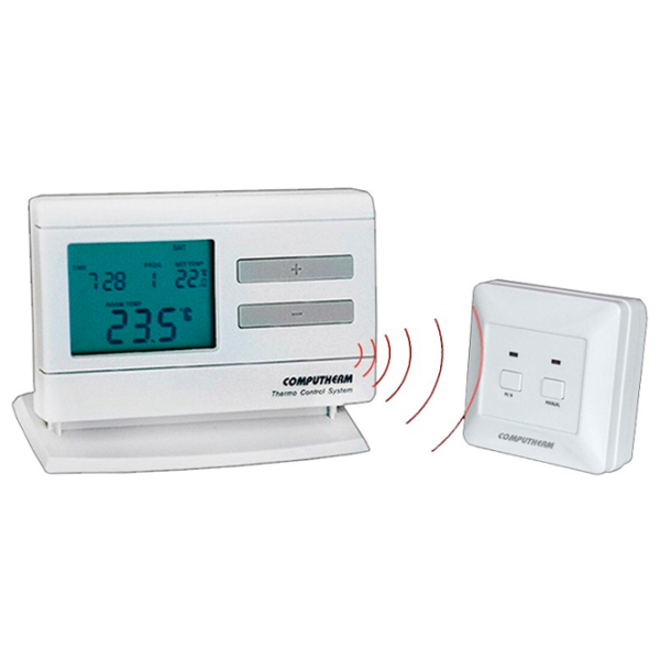 Termostat Computherm Q7 Wireless White Pentru cazane / Baterie photo 2