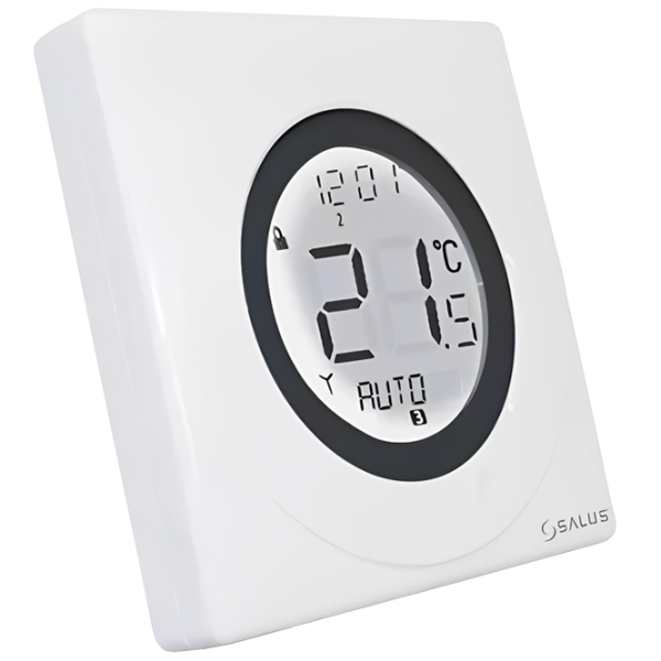 Termostat Salus Exclusiv ST-620 White pentru condiționere / Baterie photo 1