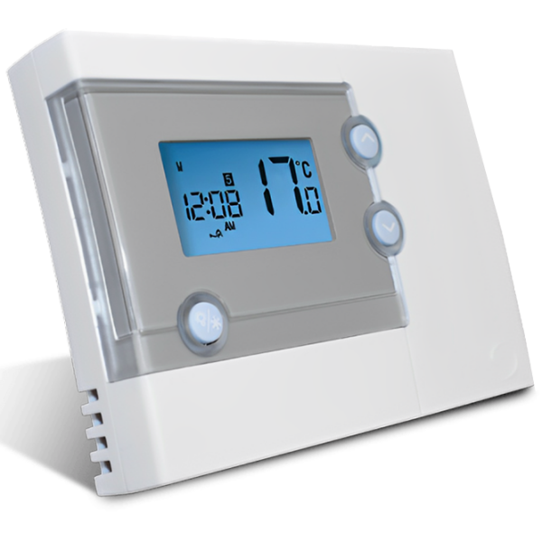 Termostat Salus RT-500 White Pentru centrale electrice / Baterie photo 1
