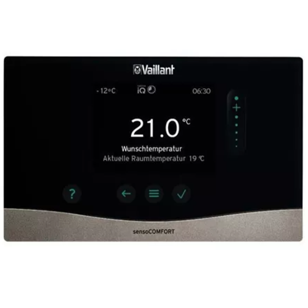 Termostat Vaillant 122617 Black Pentru centrale electrice /  photo 1