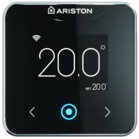 Termostat Ariston CUBE S NET / 3319126 Black Pentru centrale electrice / Baterie