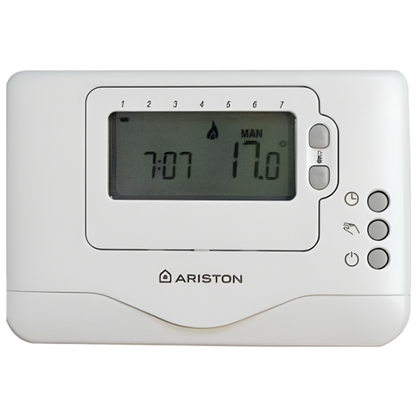 Termostat Ariston GAL EVO/3318593 White Pentru centrale electrice / Baterie photo 1
