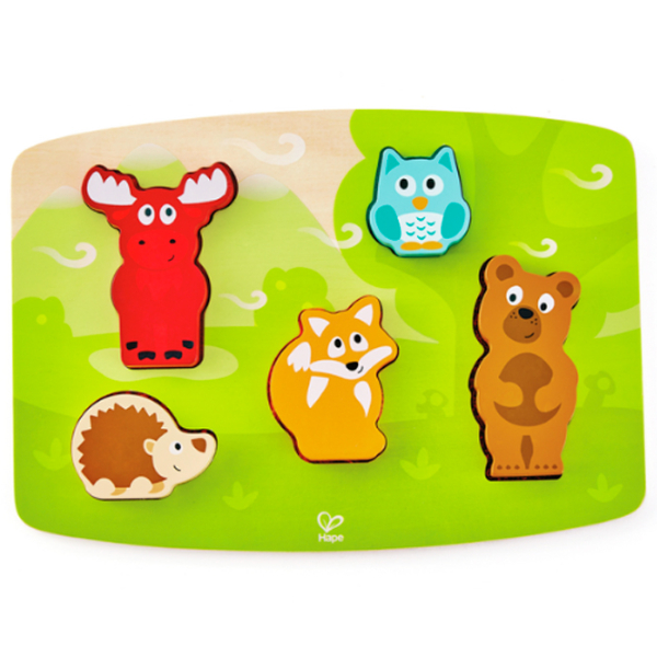 Puzzle Hape K-E1621 () Количество деталей: 5, Рекомендуемый возраст: 3+ photo 2
