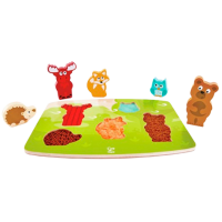 Puzzle Hape E1621 () Количество деталей: 5, Рекомендуемый возраст: 3+