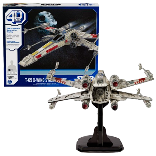 Пазл 3D Ewa Toys Nava Spațială Xwing (6069813) Количество деталей: 160, Рекомендуемый возраст: 8+ photo 1