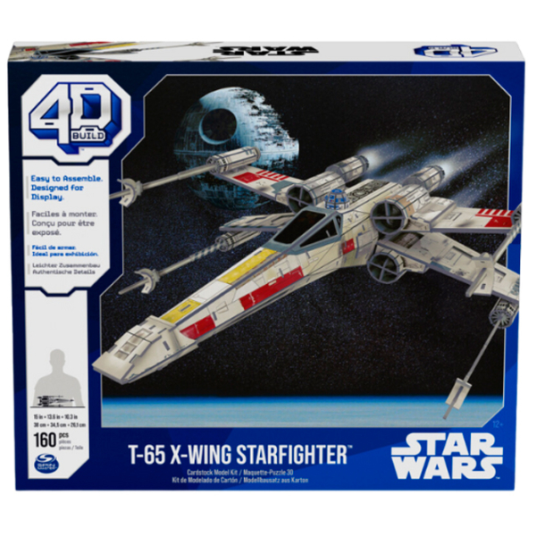 Пазл 3D Ewa Toys Nava Spațială Xwing (6069813) Количество деталей: 160, Рекомендуемый возраст: 8+ photo 2
