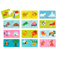 Puzzle Momki MK773 (00830710) Количество деталей: 24, Рекомендуемый возраст: 3+
