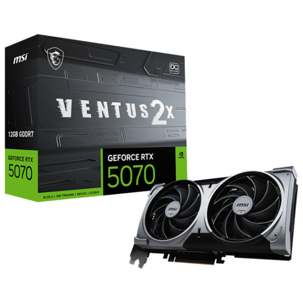 Видеокарта MSI GeForce RTX 5070 VENTUS 2X OC 12 ГБ PCI Express x16 5.0 photo 5