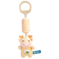 Игрушка для колясок и кроваток Sensillo Animals Mini Zoo hanging toy Z-010 Бежевый 0+