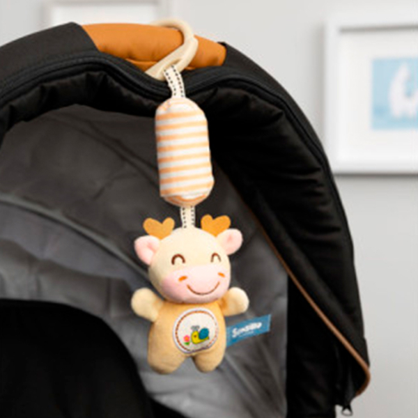 Игрушка для колясок и кроваток Sensillo Animals Mini Zoo hanging toy Z-010 Бежевый 0+ photo 3