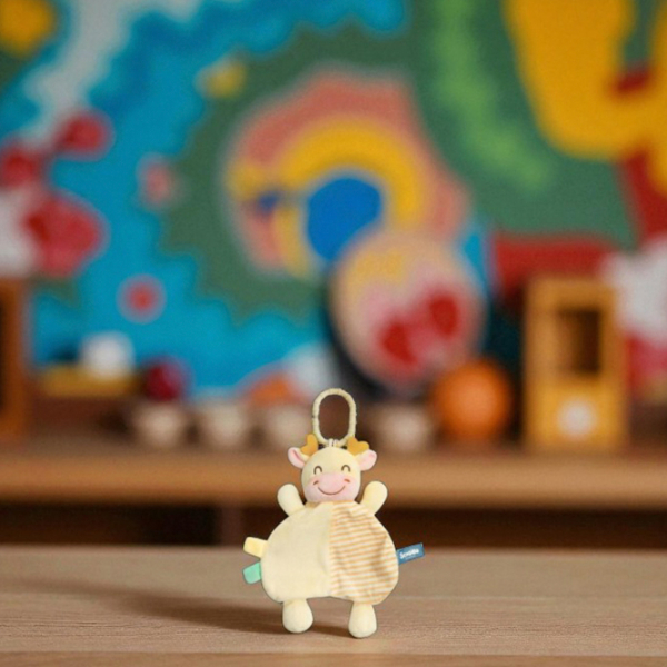 Игрушка для колясок и кроваток Sensillo Animals Mini Zoo cuddly toy Z-020 Бежевый 0+ photo 5