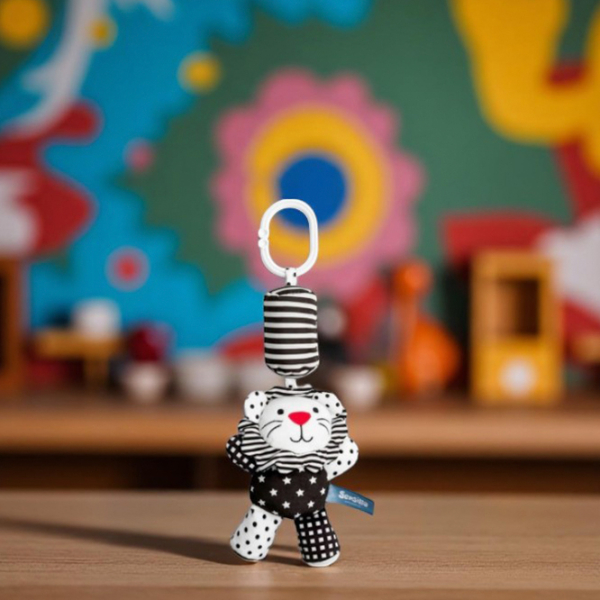 Игрушка для колясок и кроваток Sensillo Animals Lion Z-034 Белый 0+ photo 3