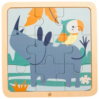 Puzzle Premaman Rhino (3393457302511) Количество деталей: 9, Рекомендуемый возраст: 1+