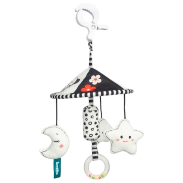 Jucărie pentru pătuțuri și cărucioare Sensillo Star Z-0360 White 0+ photo 1