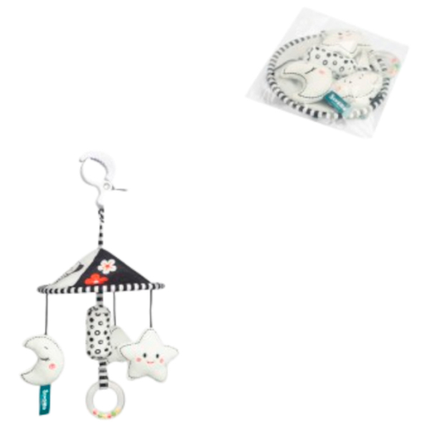Jucărie pentru pătuțuri și cărucioare Sensillo Star Z-0360 White 0+ photo 4