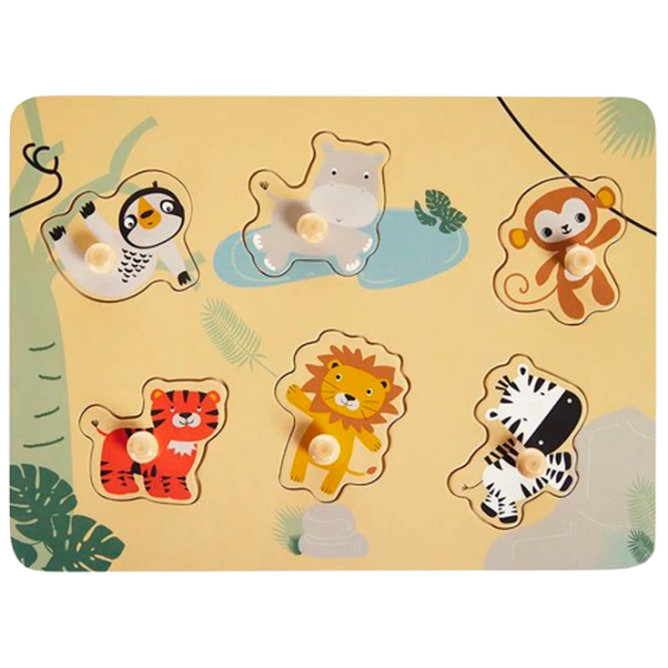 Puzzle Premaman PJQAPT-CCC-UNQ (3393456884544) Количество деталей: 9, Рекомендуемый возраст: 1+ photo 1