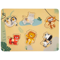 Puzzle Premaman PJQAPT-CCC-UNQ (3393456884544) Количество деталей: 9, Рекомендуемый возраст: 1+