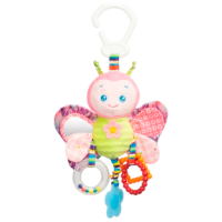 Игрушка для колясок и кроваток Sensillo Colorful Butterfly Z-0503 Розовый 0+