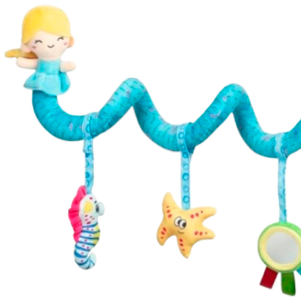 Игрушка для колясок и кроваток Sensillo Colorful Mermaid Z-0532 Синий 0+ photo 3