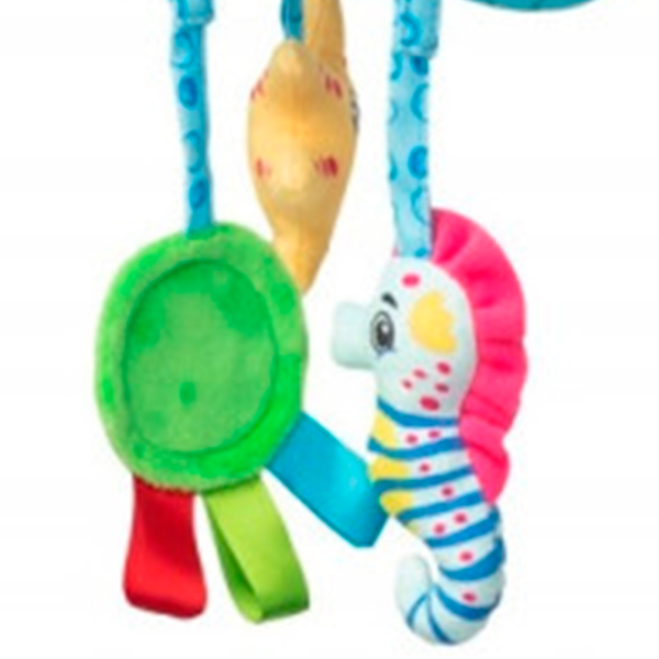 Игрушка для колясок и кроваток Sensillo Colorful Mermaid Z-0532 Синий 0+ photo 4