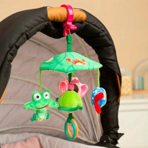 Карусель для кроватки Sensillo Colorful Frog Z-0540 Зеленый 0+ photo 3