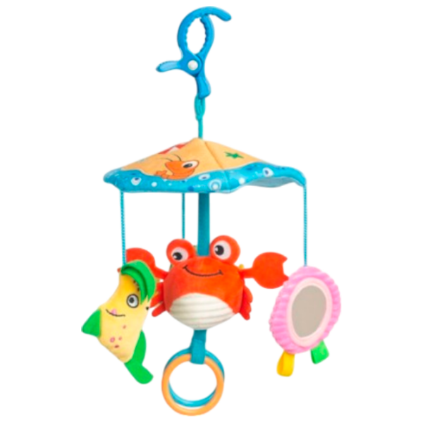 Carusel pentru pătuc Sensillo Colorful Crab Z-0541 Blue 0+ photo 1