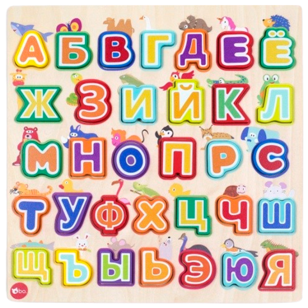 Puzzle Bo. 120324RU (4743199053247) Количество деталей: 33, Рекомендуемый возраст: 1+ photo 1