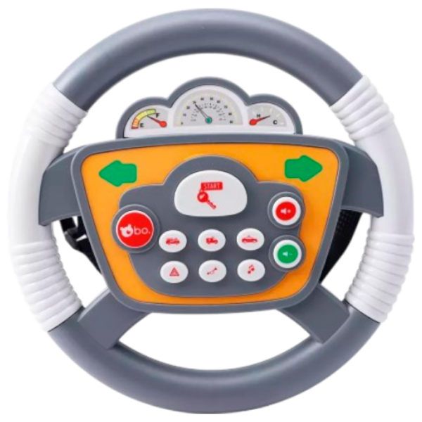 Интерактивная игрушка Bo. Steering Wheel 8019ML Серый 3+ photo 1