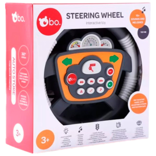 Интерактивная игрушка Bo. Steering Wheel 8019ML Серый 3+ photo 4