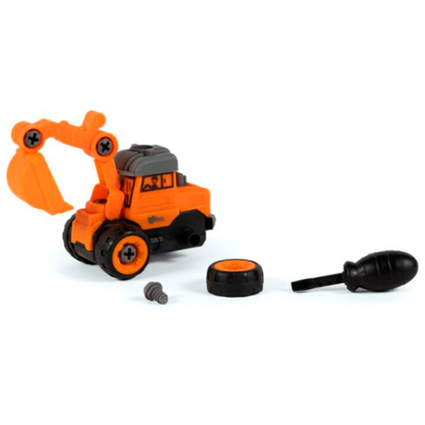 Комплект машин Bo. Truck playset Builder 8015ML
Серый
Оранжевый  photo 3