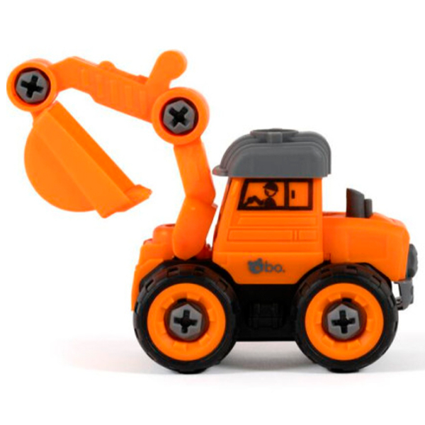 Комплект машин Bo. Truck playset Builder 8015ML
Серый
Оранжевый  photo 6