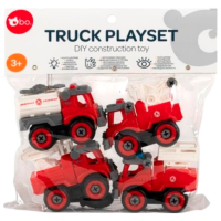 Комплект машин Bo. Truck playset Fireman 8024ML
Серый
Красный 