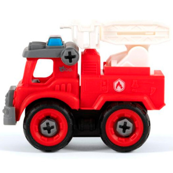 Комплект машин Bo. Truck playset Fireman 8024ML
Серый
Красный  photo 3