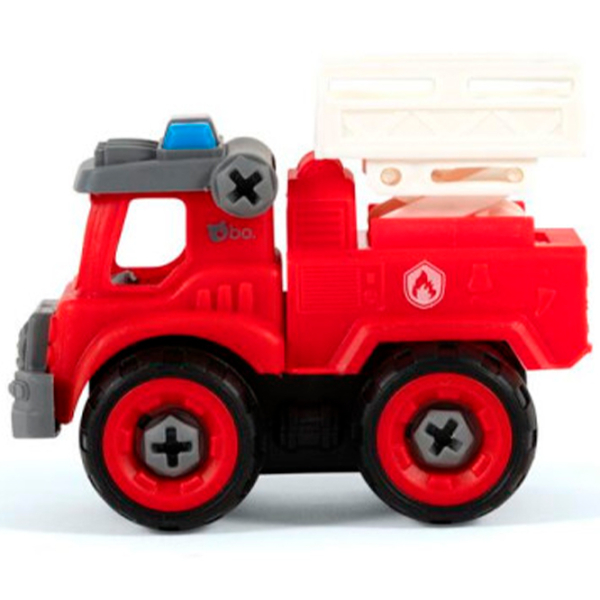 Комплект машин Bo. Truck playset Fireman 8024ML
Серый
Красный  photo 5