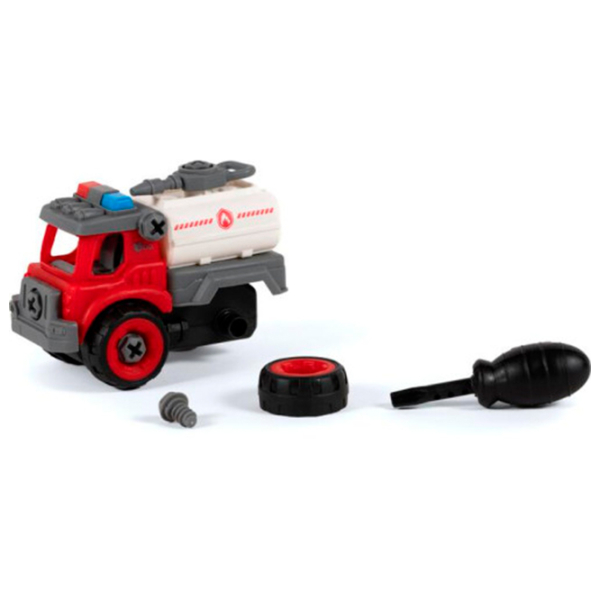 Комплект машин Bo. Truck playset Fireman 8024ML
Серый
Красный  photo 6
