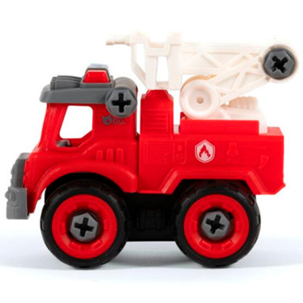 Комплект машин Bo. Truck playset Fireman 8024ML
Серый
Красный  photo 7