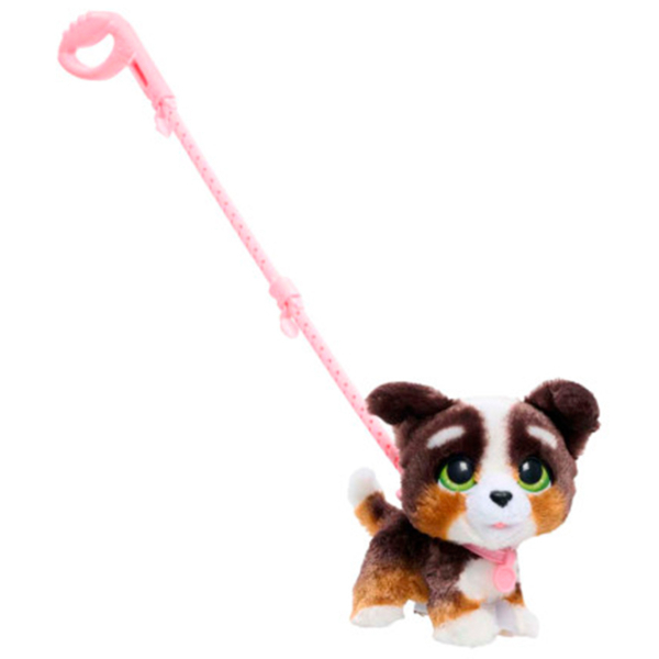 Интерактивная игрушка Hasbro Animals Walk-a-Lots Bernedoodle 28056 Коричневый 4+ photo 2