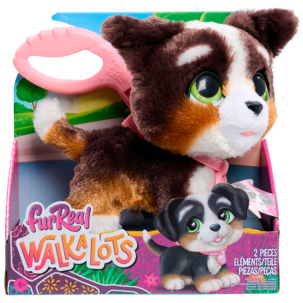 Интерактивная игрушка Hasbro Animals Walk-a-Lots Bernedoodle 28056 Коричневый 4+ photo 7