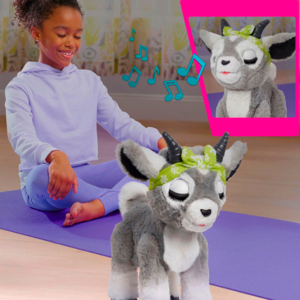 Интерактивная игрушка Hasbro Animals Daisy the Yoga Goat 28104 Серый 4+ photo 5