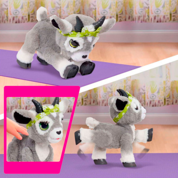 Интерактивная игрушка Hasbro Animals Daisy the Yoga Goat 28104 Серый 4+ photo 6