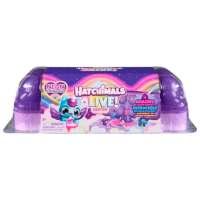 Jucărie interactivă Hatchimals Neon Rainbow 6072615 Violet 3+