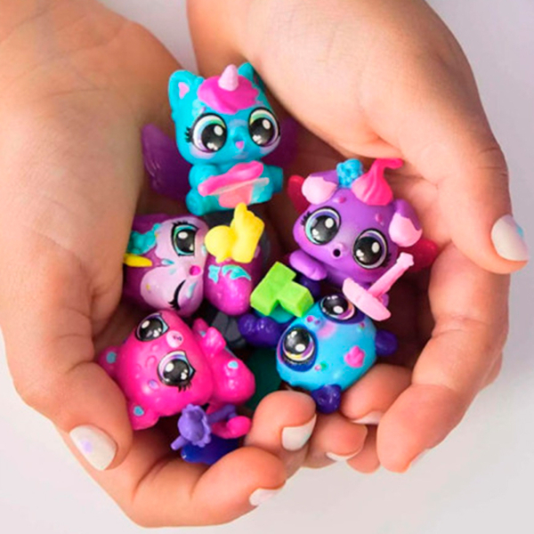 Jucărie interactivă Hatchimals Neon Rainbow 6072615 Violet 3+ photo 7
