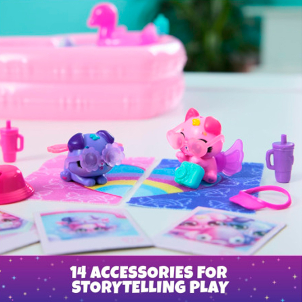 Set jucării Hatchimals Hatchimals Alive Bestie Pool Party 6072786 Pink 3+ photo 8