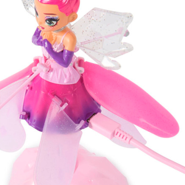 Интерактивная игрушка Hatchimals Doll Crystal Flyers 6068672 Розовый 5+ photo 4